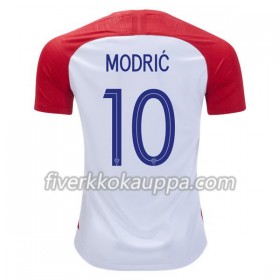 Jalkapallo Pelipaidat/Peliasut Kroatia Luka Modric 10 Kotipelipaita World Cup 2018