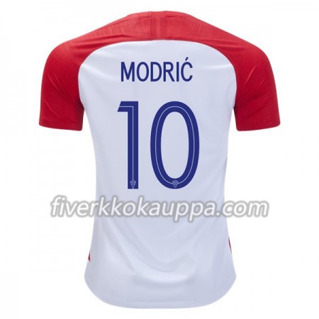 Jalkapallo Pelipaidat/Peliasut Kroatia Luka Modric 10 Kotipelipaita World Cup 2018