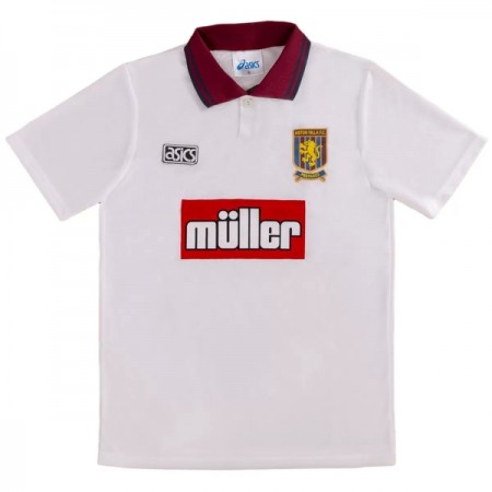 Jalkapallo Pelipaidat/Peliasut Aston Villa 1994-95 Retro Kotipelipaita