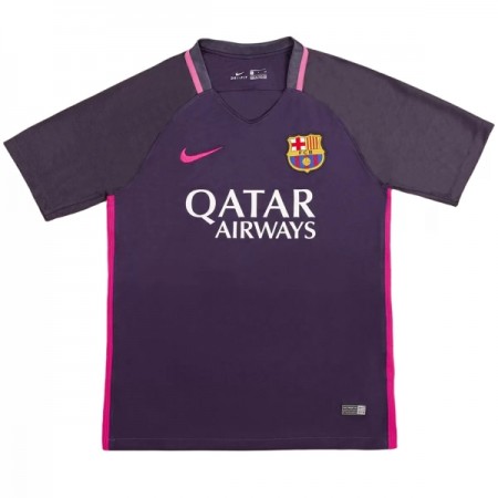 Jalkapallo Pelipaidat/Peliasut Barcelona 2016-17 Retro Vieraspelipaita