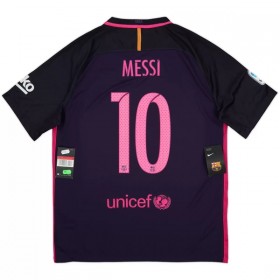 Jalkapallo Pelipaidat/Peliasut Barcelona Messi 10 2016-17 Retro Vieraspelipaita