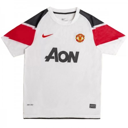 Jalkapallo Pelipaidat/Peliasut Manchester United 2010-11 Retro Vieraspelipaita
