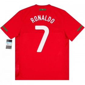 Jalkapallo Pelipaidat/Peliasut Portugali Ronaldo 7 2010 Retro Kotipelipaita