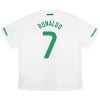 Jalkapallo Pelipaidat/Peliasut Portugali Ronaldo 7 2010 Retro Vieraspelipaita