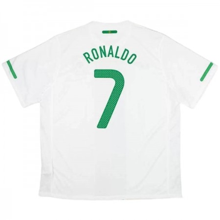 Jalkapallo Pelipaidat/Peliasut Portugali Ronaldo 7 2010 Retro Vieraspelipaita