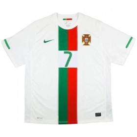 Jalkapallo Pelipaidat/Peliasut Portugali Ronaldo 7 2010 Retro Vieraspelipaita