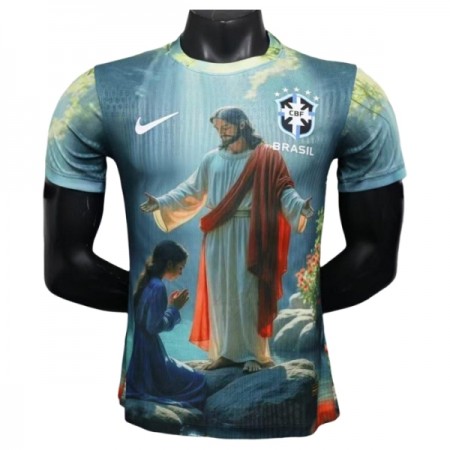 Jalkapallo Pelipaidat/Peliasut Brasilia x Christ 2025 Erikoispainos