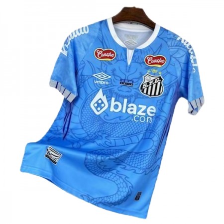 Jalkapallo Pelipaidat/Peliasut Santos FC Dragon 2025-26 Sininen