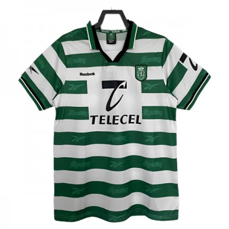 Jalkapallo Pelipaidat/Peliasut Sporting CP 1999-2000 Kotipelipaita