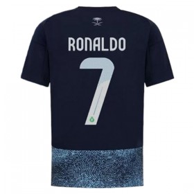 Jalkapallo Pelipaidat/Peliasut Al Nassr Ronaldo 7 Vieraspelipaita 2025-26