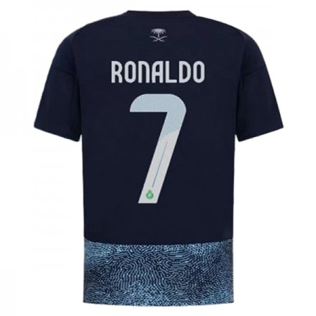 Jalkapallo Pelipaidat/Peliasut Al Nassr Ronaldo 7 Vieraspelipaita 2025-26