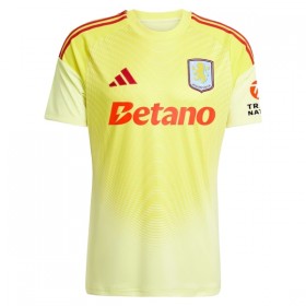 Jalkapallo Pelipaidat/Peliasut Aston Villa Maalivahti 2025-26 Keltainen