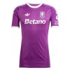 Jalkapallo Pelipaidat/Peliasut Aston Villa Maalivahti 2025-26 Violetti