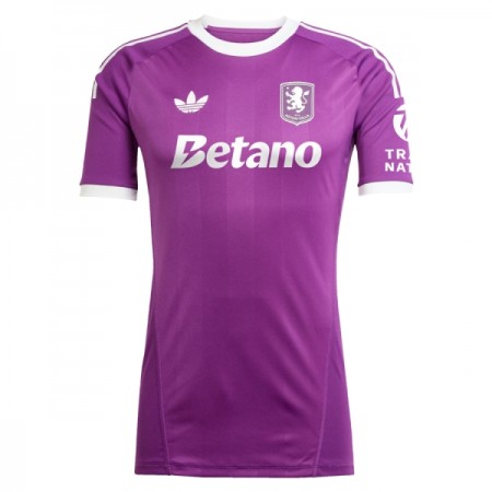Jalkapallo Pelipaidat/Peliasut Aston Villa Maalivahti 2025-26 Violetti
