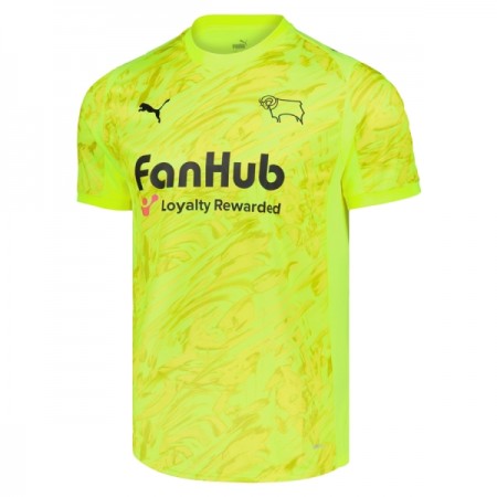 Jalkapallo Pelipaidat/Peliasut Derby County Maalivahti 2025-26 Keltainen
