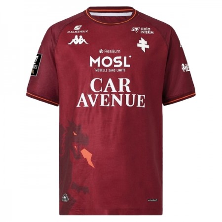 Jalkapallo Pelipaidat/Peliasut FC Metz Kotipelipaita 2025-26