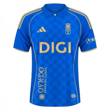 Jalkapallo Pelipaidat/Peliasut Real Oviedo Kotipelipaita 2025-26