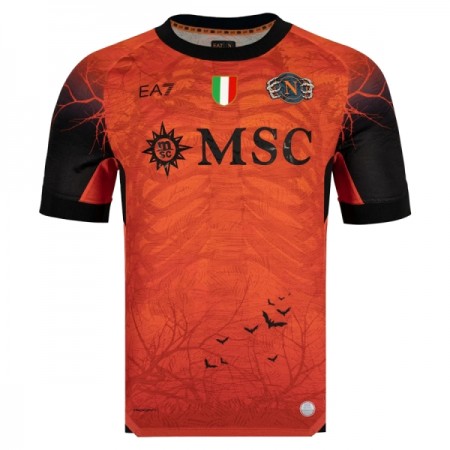 Jalkapallo Pelipaidat/Peliasut SSC Napoli Halloween Maalivahti 2025-26 Erikoispainos