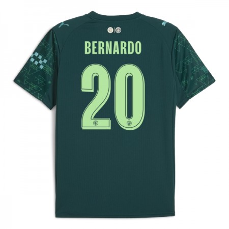 Jalkapallo Pelipaidat/Peliasut Manchester City Bernardo 20 EA Sport Neljäspelipaita 2025-26