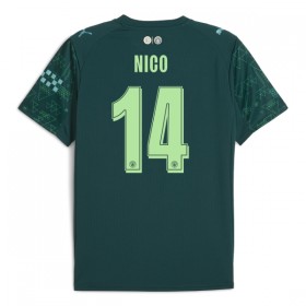 Jalkapallo Pelipaidat/Peliasut Manchester City Nico 14 EA Sport Neljäspelipaita 2025-26