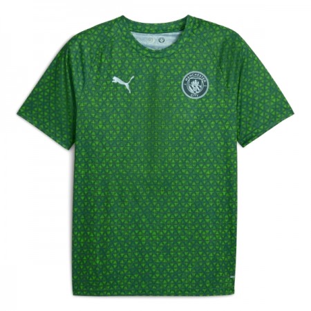 Jalkapallo Pelipaidat/Peliasut Manchester City Pre-Match 2025-26 Vihreä