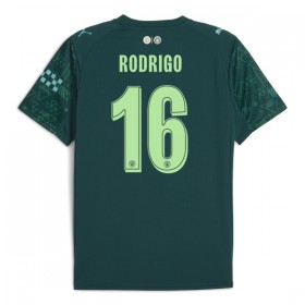 Jalkapallo Pelipaidat/Peliasut Manchester City Rodrigo 16 EA Sport Neljäspelipaita 2025-26