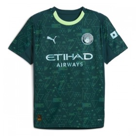 Jalkapallo Pelipaidat/Peliasut Manchester City Rodrigo 16 EA Sport Neljäspelipaita 2025-26