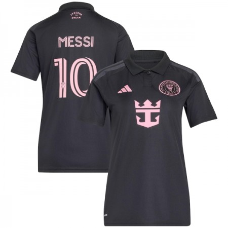 Jalkapallo Pelipaidat/Peliasut Inter Miami CF Messi 10 Naisten Vieraspelipaita 2026