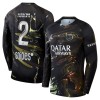 Jalkapallo Pelipaidat/Peliasut Paris Saint-Germain Hakimi 2 Night Edition 2025-26 Pitkähihainen