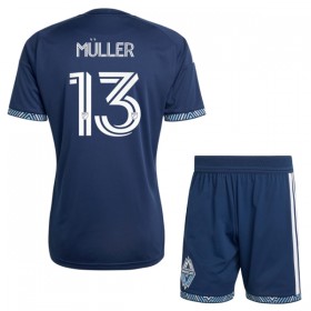 Jalkapallo Pelipaidat/Peliasut Vancouver Whitecaps Muller 13 Lasten Vieraspelipaita 2026