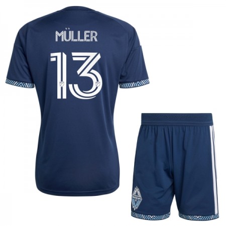 Jalkapallo Pelipaidat/Peliasut Vancouver Whitecaps Muller 13 Lasten Vieraspelipaita 2026