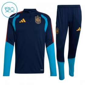 Lasten Espanja Training Huppari 2026-27 Navy 1/4-Zip