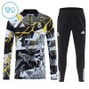 Lasten Real Madrid Marvel Training Huppari 2026-27 Musta 1/4-Zip