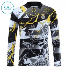 Lasten Real Madrid Marvel Training Huppari 2026-27 Musta 1/4-Zip