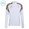 Lasten Real Madrid Training Huppari 2026-27 Valkoinen 1/4-Zip