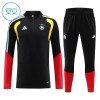 Lasten Saksa Training Huppari 2026-27 Musta 1/4-Zip