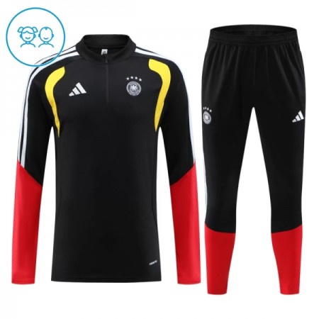 Lasten Saksa Training Huppari 2026-27 Musta 1/4-Zip