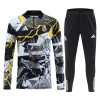 Real Madrid Marvel Training Huppari 2026-27 Musta 1/4-Zip