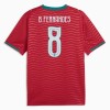 Jalkapallo Pelipaidat/Peliasut Portugali B. Fernandes 8 Kotipelipaita Mm-Kisat 2026
