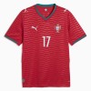Jalkapallo Pelipaidat/Peliasut Portugali Rafael Leao 17 Kotipelipaita Mm-Kisat 2026