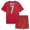 Jalkapallo Pelipaidat/Peliasut Portugali Ronaldo 7 Lasten Kotipelipaita Mm-Kisat 2026