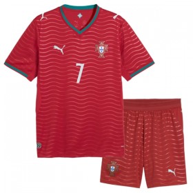 Jalkapallo Pelipaidat/Peliasut Portugali Ronaldo 7 Lasten Kotipelipaita Mm-Kisat 2026