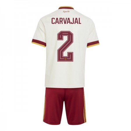 Jalkapallo Pelipaidat/Peliasut Espanja Carvajal 2 Lasten Vieraspelipaita Mm-Kisat 2026