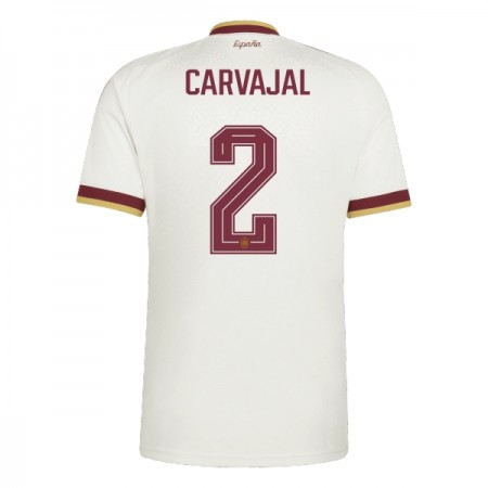 Jalkapallo Pelipaidat/Peliasut Espanja Carvajal 2 Vieraspelipaita Mm-Kisat 2026