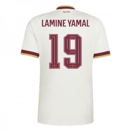 Jalkapallo Pelipaidat/Peliasut Espanja Lamine Yamal 19 Vieraspelipaita Mm-Kisat 2026