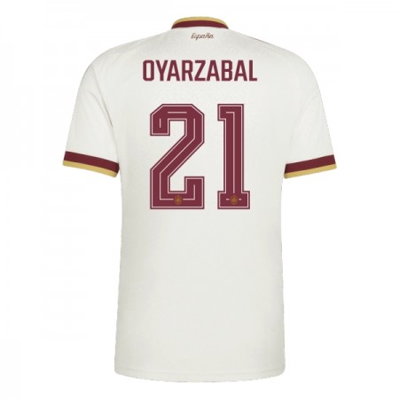Jalkapallo Pelipaidat/Peliasut Espanja Oyarzabal 21 Vieraspelipaita Mm-Kisat 2026