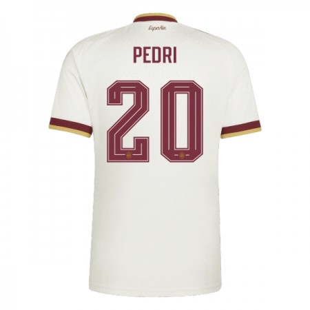 Jalkapallo Pelipaidat/Peliasut Espanja Pedri 20 Vieraspelipaita Mm-Kisat 2026