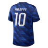 Jalkapallo Pelipaidat/Peliasut Ranska Mbappé 10 Lasten Kotipelipaita Mm-Kisat 2026