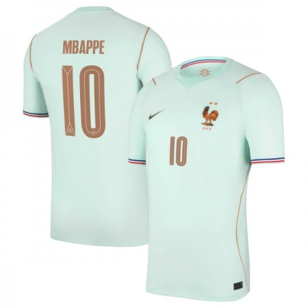 Jalkapallo Pelipaidat/Peliasut Ranska Mbappé 10 Vieraspelipaita Mm-Kisat 2026
