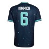 Jalkapallo Pelipaidat/Peliasut Saksa Kimmich 6 Lasten Vieraspelipaita Mm-Kisat 2026